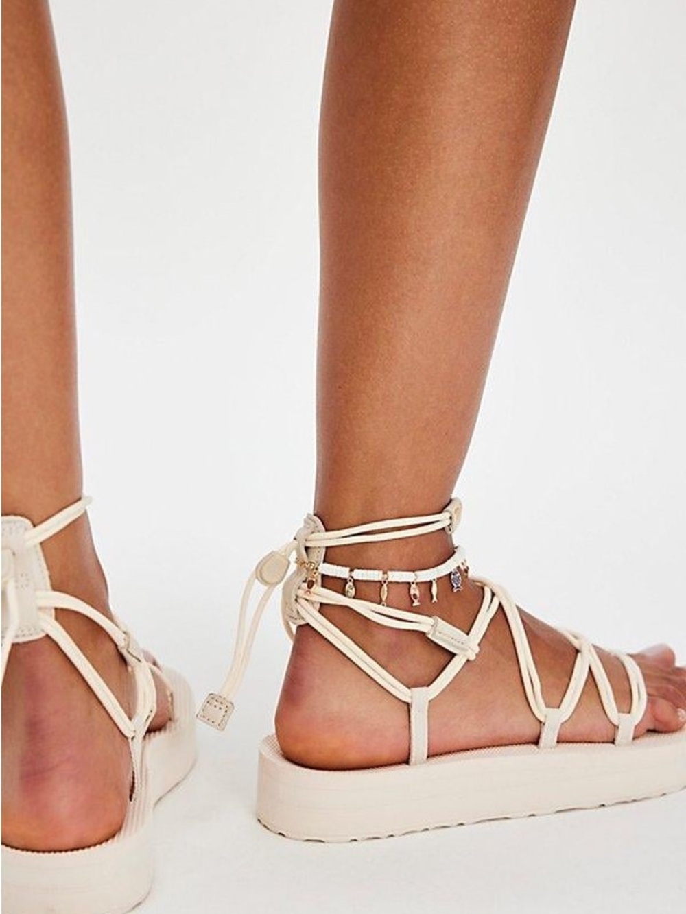Teva Midform Infinity Womens Lace-Up Strappy Platform Sandals